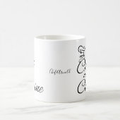 Mug Chef de Cuisine Nom personnalisable (Centre)