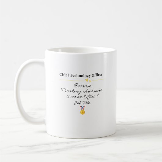 Mug Chef de la technologie (Gauche)