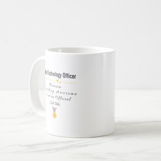 Mug Chef de la technologie (Devant gauche)