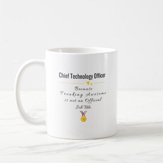Mug Chef de la technologie (Gauche)
