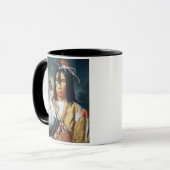 Mug Chef de Natif américain du peuple de Cree du (Devant gauche)