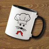 Mug chef de petite souris personnalisable