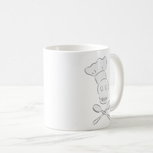Mug Chef de pirate (Devant droit)