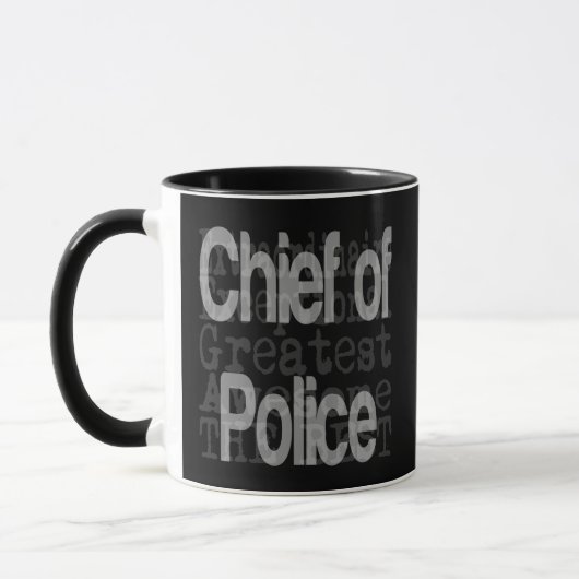 Mug Chef de police (Gauche)