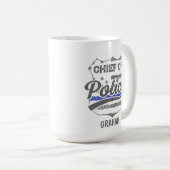 Mug Chef de police personnalisé USA Shield (Devant droit)