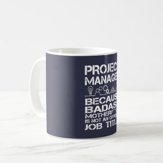 MUG CHEF DE PROJET (Devant gauche)