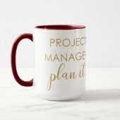Mug Chef de projet - Café (Gauche)