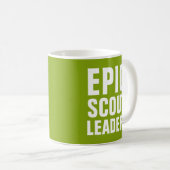 Mug Chef de scoutisme épopé (Devant droit)
