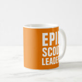 Mug Chef de scoutisme épopé (Devant droit)