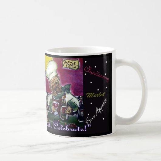 Mug Chef de vin Shar-Pei (Droite)
