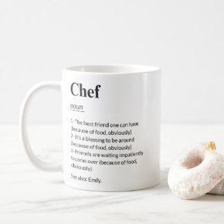 Mug Chef Définition Funny Spécialiste de la Cuisine