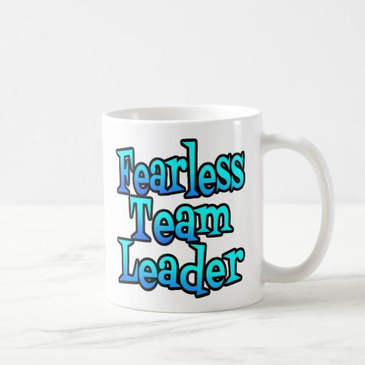 Mug Chef d'équipe intrépide (Droite)