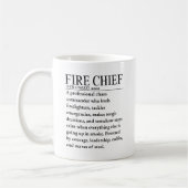 Mug Chef des pompiers (Gauche)