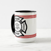 Mug Chef des pompiers (Devant gauche)