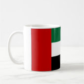 Mug Chef d'Etat des Emirats Arabes Unis le drapeau (Gauche)