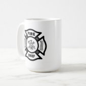 Mug Chef d'incendie   (Devant gauche)