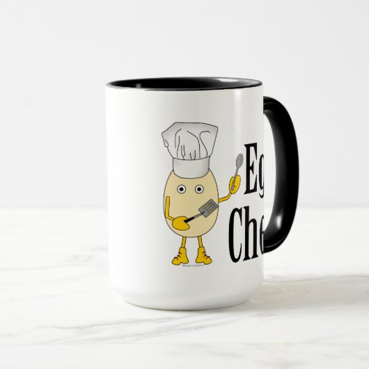 Mug Chef d'oeufs (Devant droit)