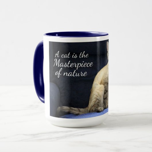 Mug Chef d'oeuvre de chat du Bengale (Devant gauche)