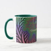 Mug Chef-d'œuvre de jardin abstrait (Gauche)