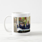 Mug Chef-d'oeuvre de l'enseignant Citation 2 Photos (Gauche)