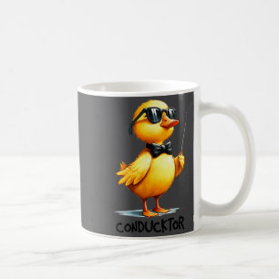 Mug Chef d'orchestre, citation drôle de canard