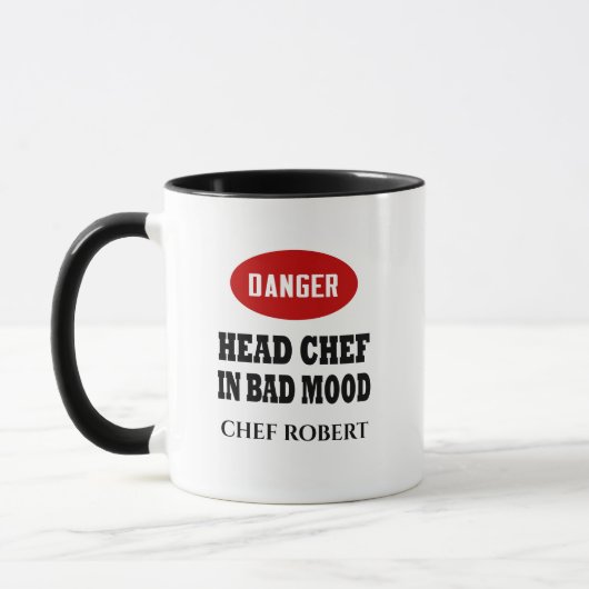 Mug Chef drôle (Gauche)