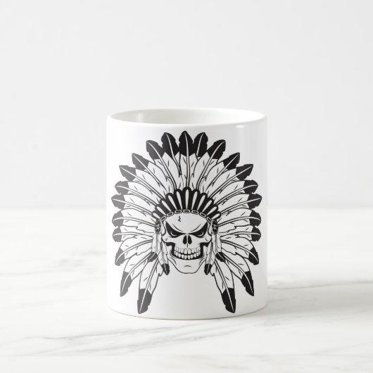 Mug Chef du crâne indien (Centre)