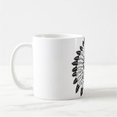 Mug Chef du crâne indien (Gauche)
