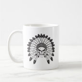 Mug Chef du crâne indien (Gauche)
