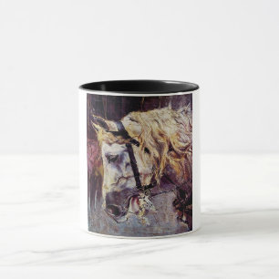 Mug Chef d'un cheval blanc (par Giovanni Boldini)
