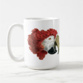Mug Chef d'une Macaw (1725-1792) Aert Schouman (Gauche)