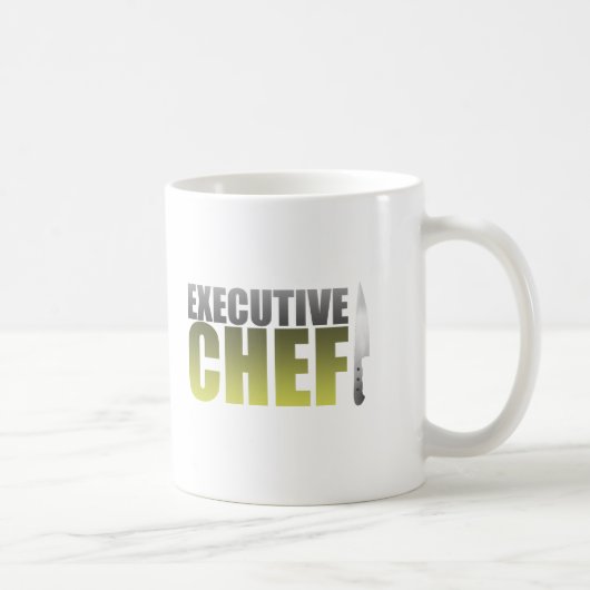 Mug Chef exécutif jaune (Droite)