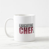 Mug Chef exécutif rouge (Gauche)