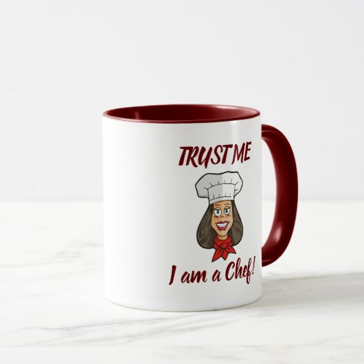 Mug Chef femme (Devant droit)