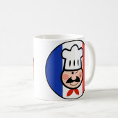 Mug Chef français (Devant droit)