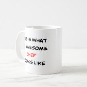 Mug chef, génial (Devant gauche)