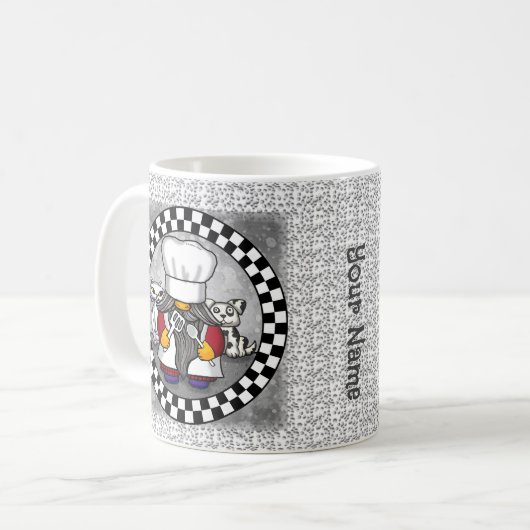 Mug Chef gnome (Devant gauche)