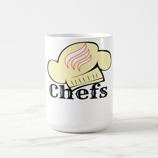 Mug Chef Hat Graphic – Funny & Stylish  (Centre)