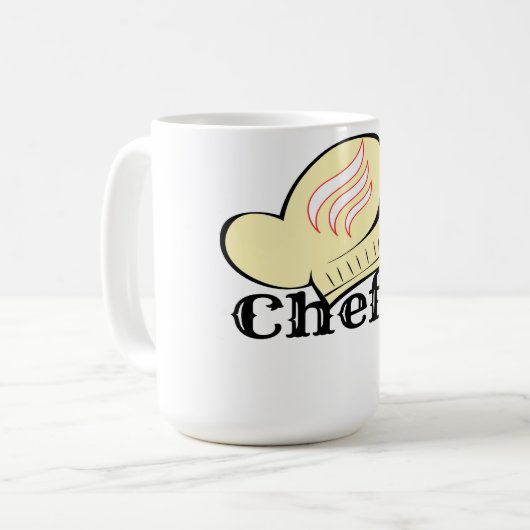 Mug Chef Hat Graphic – Funny & Stylish  (Devant gauche)