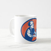 Mug Chef Holding Money Bag Restaurant Finance (Devant gauche)