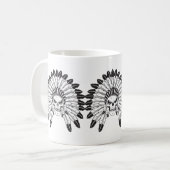 Mug Chef indien du crâne (Devant gauche)