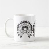 Mug Chef indien du crâne (Gauche)