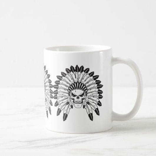 Mug Chef indien du crâne (Droite)