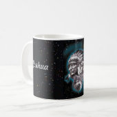 Mug Chef indien et loups (Devant gauche)