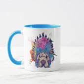 Mug Chef indien indigène de Sharpei (Gauche)
