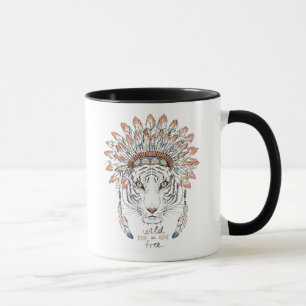 Mug Chef indien indigène de tigre