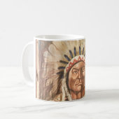 Mug Chef indien Sitting Bull (Devant gauche)