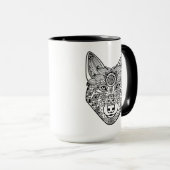 Mug Chef inspiré de loup (Devant droit)