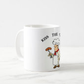 MUG CHEF "KISS THE COOK" (Devant gauche)
