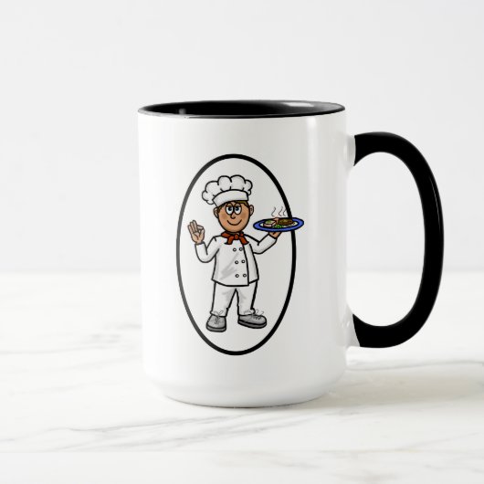 Mug Chef mâle (Droite)
